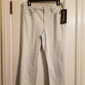 Athleta Sculptek Skinny Crop Glacier Wash Jean 12